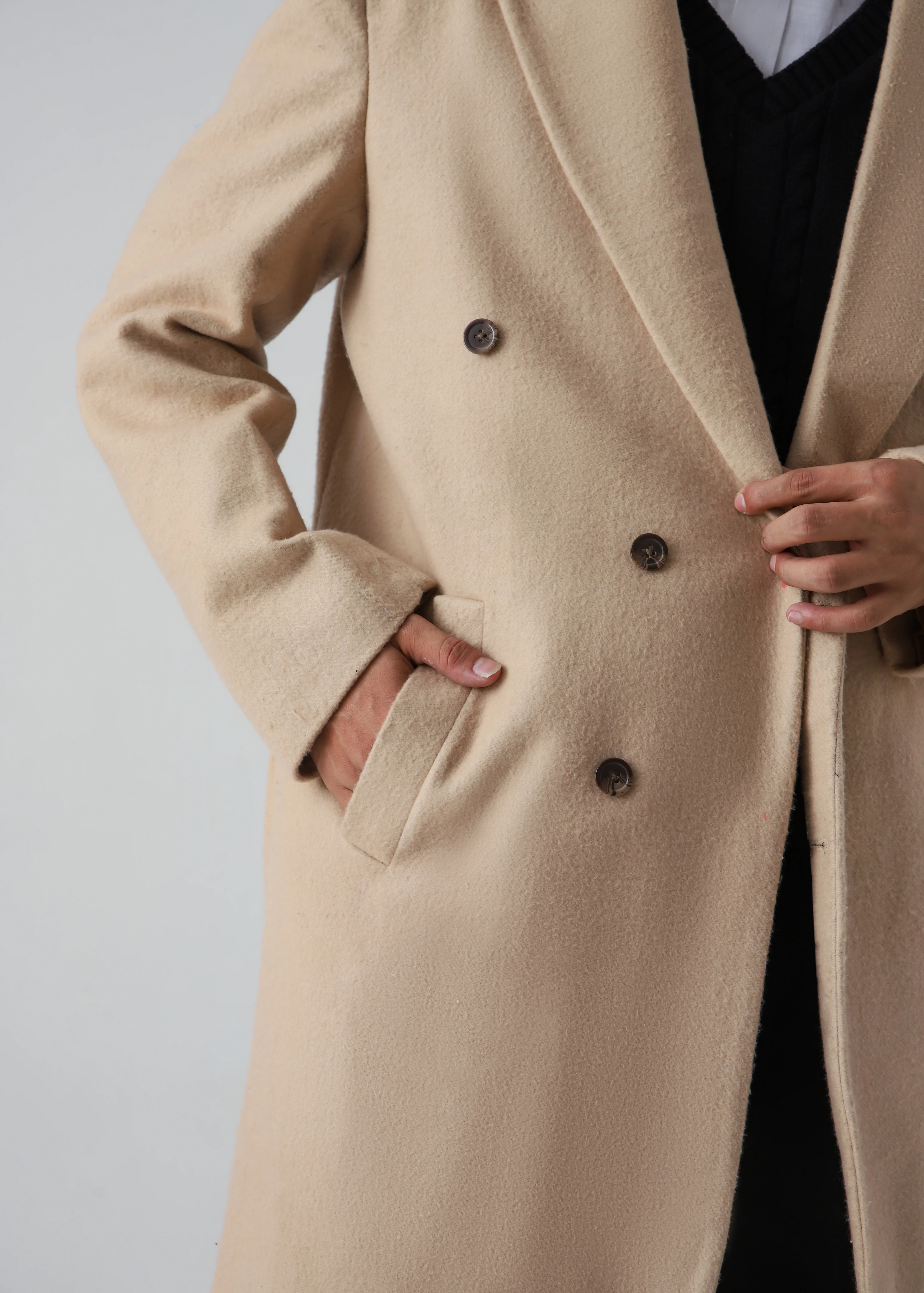 OVERCOAT - BEIGE - Image 3