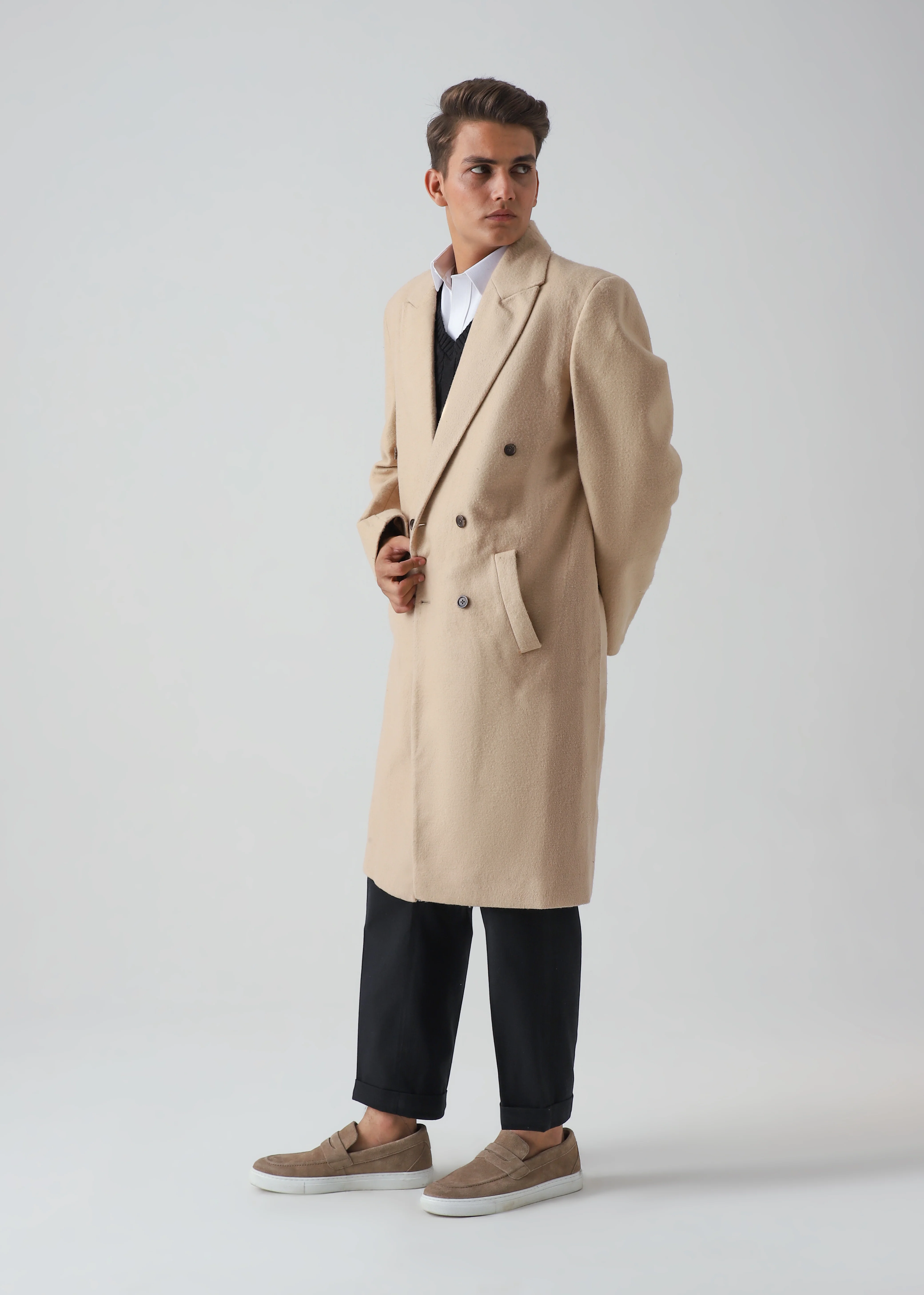 OVERCOAT - BEIGE - Image 4