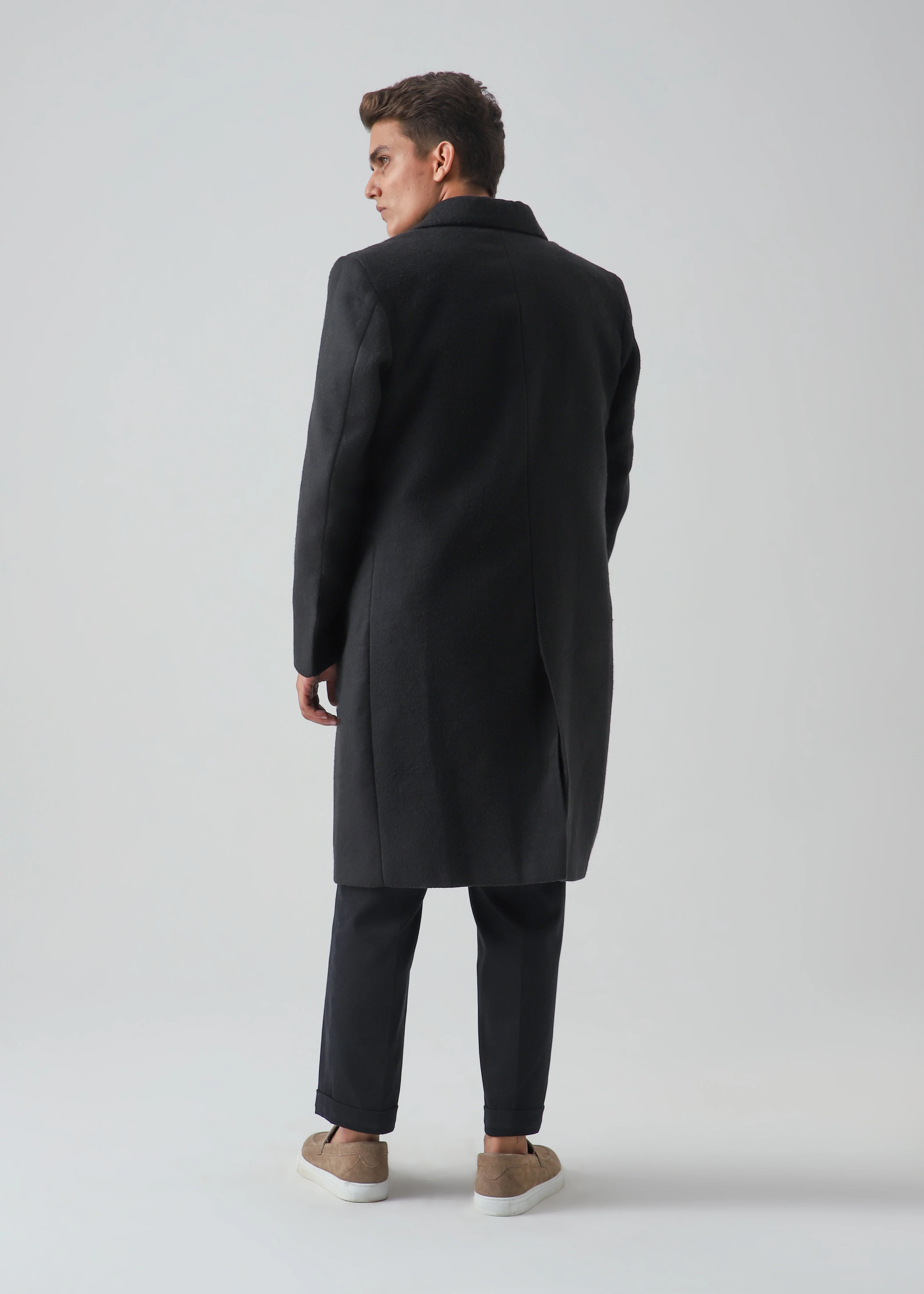 OVERCOAT - BLACK - Image 5